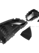 Lotus Emira 2021-2024 DryCF OD Style Carbon Fiber Front Bumper Vents Emira-OD-FBV                                     - DRYCFEmira-OD-FBV - Image 3