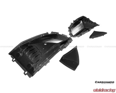 Lotus Emira 2021-2024 DryCF OD Style Carbon Fiber Front Bumper Vents Emira-OD-FBV - DRYCFEmira-OD-FBV