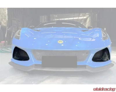 Lotus Emira 2021-2024 DryCF OD Style Carbon Fiber Front Bumper Vents Emira-OD-FBV - DRYCFEmira-OD-FBV