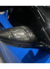 Carbonado DryCF OD Style Mirror Cover Lotus Emira 2021-2024                                     - DRYCFEmira-OD-MC - Image 4