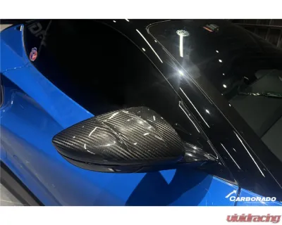 Carbonado DryCF OD Style Mirror Cover Lotus Emira 2021-2024 - DRYCFEmira-OD-MC