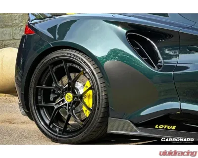 Lotus Emira Dry Carbon Fiber Quarter Panel Side Scoops 2021-2024, Part No: Emira-OD-QPS - DRYCFEmira-OD-QPS