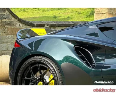 Lotus Emira Dry Carbon Fiber Quarter Panel Side Scoops 2021-2024, Part No: Emira-OD-QPS - DRYCFEmira-OD-QPS