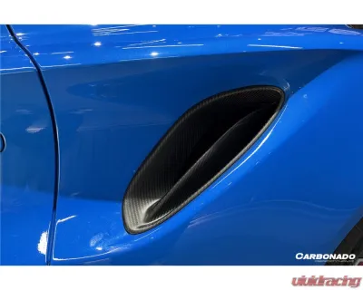 Lotus Emira Dry Carbon Fiber Quarter Panel Side Scoops 2021-2024, Part No: Emira-OD-QPS - DRYCFEmira-OD-QPS