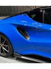 Lotus Emira Dry Carbon Fiber Quarter Panel Side Scoops 2021-2024, Part No: Emira-OD-QPS                                     - DRYCFEmira-OD-QPS - Image 7