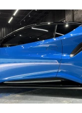 Lotus Emira Dry Carbon Fiber Quarter Panel Side Scoops 2021-2024, Part No: Emira-OD-QPS                                     - DRYCFEmira-OD-QPS - Image 9