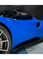 Lotus Emira Dry Carbon Fiber Quarter Panel Side Scoops 2021-2024, Part No: Emira-OD-QPS                                     - DRYCFEmira-OD-QPS - Image 10