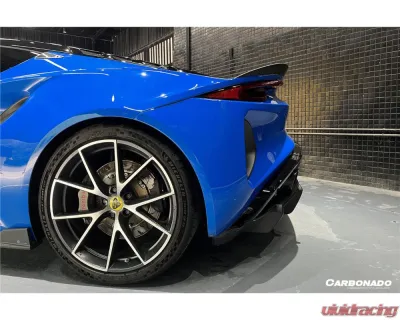 Carbonado DryCF OD Style Rear Diffuser Lip Lotus Emira 2021-2024 - DRYCFEmira-OD-RD