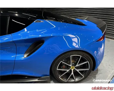 Lotus Emira 2021-2024 Carbonado DryCF OD Style Trunk Spoiler, Part No: Emira-OD-TS - DRYCFEmira-OD-TS