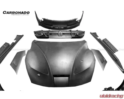 Carbonado DryCF MSY Style Full Body Kit Ferrari F12 Berlinetta 2012-2017 - DRYCFF12-MAN-MSY-WBK