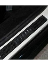 Carbonado DryCF OEM Style Door Sills Steps Cover Ferrari 296 2022-2025                                     - DRYCFF296-MAN-DS - Image 3