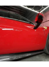 Carbonado DryCF OEM Style Side Skirts Ferrari 296 GTB 2022+                                     - DRYCFF296-MAN-SS - Image 3