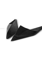 Carbonado DryFGCF OEM Style Side Air Intake Fins Flaps Wings Ferrari F8 2019-2024                                     - DRYFGCFF8-MAN-OEM-AIF - Image 3