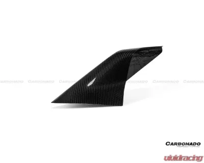 Carbonado DryFGCF OEM Style Side Air Intake Fins Flaps Wings Ferrari F8 2019-2024 - DRYFGCFF8-MAN-OEM-AIF