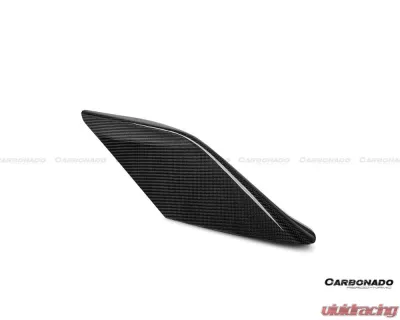 Carbonado DryFGCF OEM Style Side Air Intake Fins Flaps Wings Ferrari F8 2019-2024 - DRYFGCFF8-MAN-OEM-AIF
