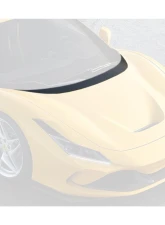 Carbonado DryCF Front Hood Trim Ferrari F8 2019-2024                                     - DRYCFF8-MAN-OEM-FHT - Image 6