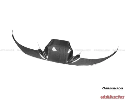 Ferrari F8 Carbonado Dry Carbon Fiber Front Lip Splitter 2019-2024 OEM Style - DRYFGCFF8-MAN-OEM-FL