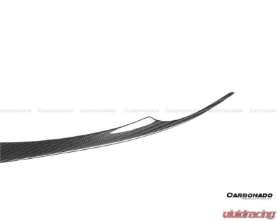 Ferrari F8 Carbonado Dry Carbon Fiber Front Lip Splitter 2019-2024 OEM Style - DRYFGCFF8-MAN-OEM-FL