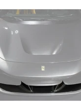 Ferrari F8 Carbonado Dry Carbon Fiber Front Lip Splitter 2019-2024 OEM Style                                     - DRYFGCFF8-MAN-OEM-FL - Image 5