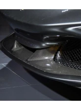 Ferrari F8 Carbonado Dry Carbon Fiber Front Lip Splitter 2019-2024 OEM Style                                     - DRYFGCFF8-MAN-OEM-FL - Image 7