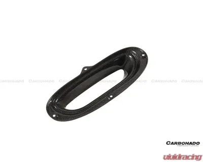 Ferrari Carbonado Dry Carbon Fiber Hood Vents F8 2019-2024 OEM Style - DRYFGCFF8-MAN-OEM-HV