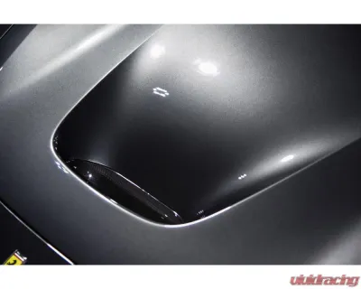 Ferrari Carbonado Dry Carbon Fiber Hood Vents F8 2019-2024 OEM Style - DRYFGCFF8-MAN-OEM-HV