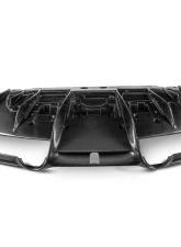 Carbonado DryCF OEM Style Rear Diffuser Lip Ferrari F8 2019-2024                                     - DRYCFF8-MAN-OEM-RD - Image 3