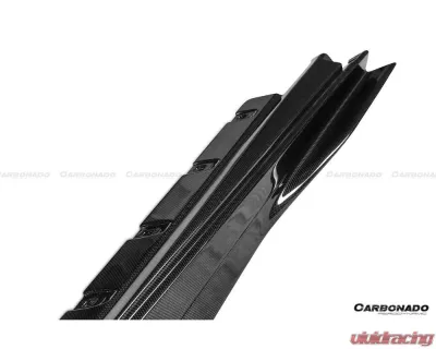 Carbonado DryCF OEM Style Side Skirts Ferrari F8 2019-2024 - DRYCFF8-MAN-OEM-SS