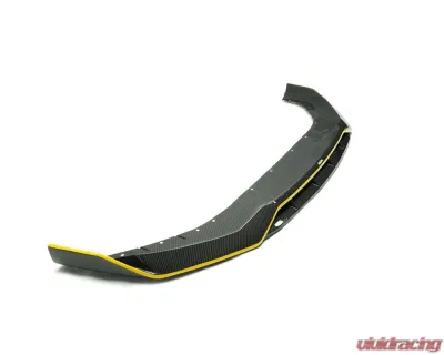 Carbonado Dry Carbon Fiber Front Lip for 2020-2023 BMW 5 Series G30 G38 M-Tech AD Style - DRYCFG30-MAN-AD-FL