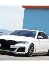 Carbonado Dry Carbon Fiber Front Lip for 2020-2023 BMW 5 Series G30 G38 M-Tech AD Style                                     - DRYCFG30-MAN-AD-FL - Image 16