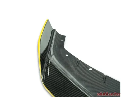Carbonado Dry Carbon Fiber Front Lip for 2020-2023 BMW 5 Series G30 G38 M-Tech AD Style - DRYCFG30-MAN-AD-FL