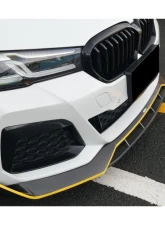 Carbonado Dry Carbon Fiber Front Lip for 2020-2023 BMW 5 Series G30 G38 M-Tech AD Style                                     - DRYCFG30-MAN-AD-FL - Image 6