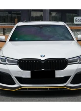 Carbonado Dry Carbon Fiber Front Lip for 2020-2023 BMW 5 Series G30 G38 M-Tech AD Style                                     - DRYCFG30-MAN-AD-FL - Image 8