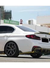 Carbonado DryCF AD Style Rear Diffuser Lip BMW 5 Series 2020-2023                                     - DRYCFG30-MAN-AD-RD - Image 11
