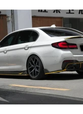 Carbonado DryCF AD Style Rear Diffuser Lip BMW 5 Series 2020-2023                                     - DRYCFG30-MAN-AD-RD - Image 13