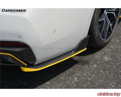 Carbonado DryCF AD Style Rear Diffuser Lip BMW 5 Series 2020-2023 - DRYCFG30-MAN-AD-RD