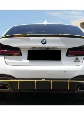 Carbonado DryCF AD Style Rear Diffuser Lip BMW 5 Series 2020-2023                                     - DRYCFG30-MAN-AD-RD - Image 8