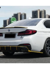 Carbonado Dry Carbon Fiber Trunk Spoiler for BMW 5 Series G30 G38 2016-2023                                     - DRYCFG30-MAN-AD-TS - Image 8