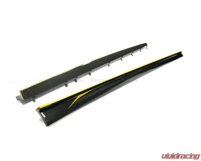 Carbonado DryCF AD Style Side Skirts BMW 5 Series 2016-2023 - DRYCFG38-MAN-AD-SS