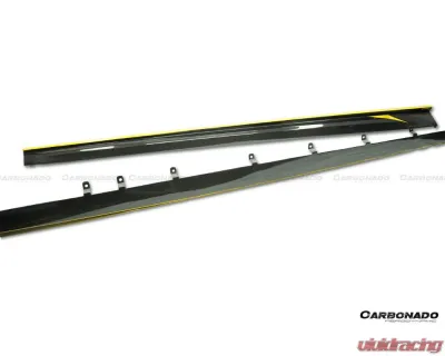 Carbonado DryCF AD Style Side Skirts BMW 5 Series 2016-2023 - DRYCFG38-MAN-AD-SS