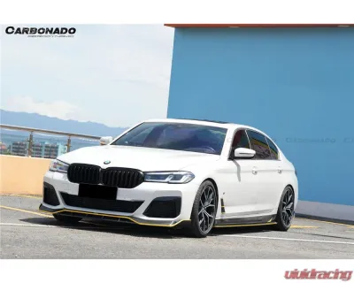 Carbonado DryCF AD Style Side Skirts BMW 5 Series 2016-2023 - DRYCFG38-MAN-AD-SS