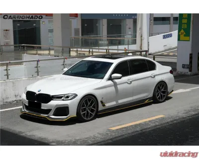 Carbonado DryCF AD Style Side Skirts BMW 5 Series 2016-2023 - DRYCFG38-MAN-AD-SS