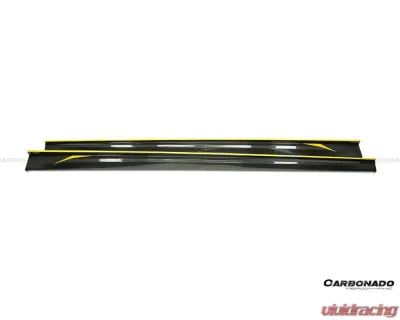 Carbonado DryCF AD Style Side Skirts BMW 5 Series 2016-2023 - DRYCFG38-MAN-AD-SS