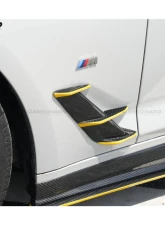 Carbonado DryCF AD Style Side Skirts BMW 5 Series 2016-2023                                     - DRYCFG38-MAN-AD-SS - Image 6