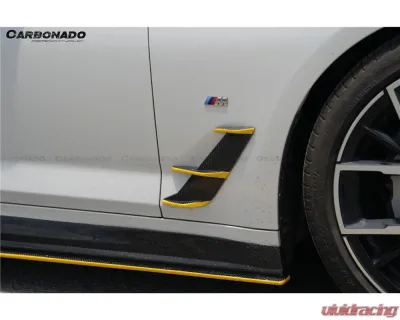 Carbonado DryCF AD Style Side Skirts BMW 5 Series 2016-2023 - DRYCFG38-MAN-AD-SS