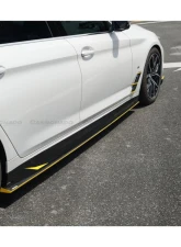 Carbonado DryCF AD Style Side Skirts BMW 5 Series 2016-2023                                     - DRYCFG38-MAN-AD-SS - Image 9