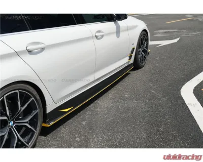 Carbonado DryCF AD Style Side Skirts BMW 5 Series 2016-2023 - DRYCFG38-MAN-AD-SS