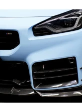 Carbonado DryCF AD Style Front Bumper Air Inlet Trim BMW M2 G87 2021-2024                                     - DRYCFG87-MAN-AD-FBAIT - Image 3