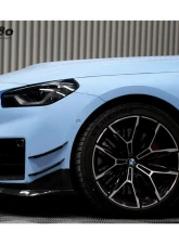 Carbonado DryCF AD Style Front Bumper Air Inlet Trim BMW M2 G87 2021-2024                                     - DRYCFG87-MAN-AD-FBAIT - Image 5