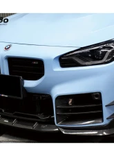Carbonado DryCF AD Style Front Splitter Lip BMW M2 G87 2021-2024                                     - DRYCFG87-MAN-AD-FL - Image 11